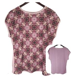 Ted Baker London Gimmie Floral Solid Top